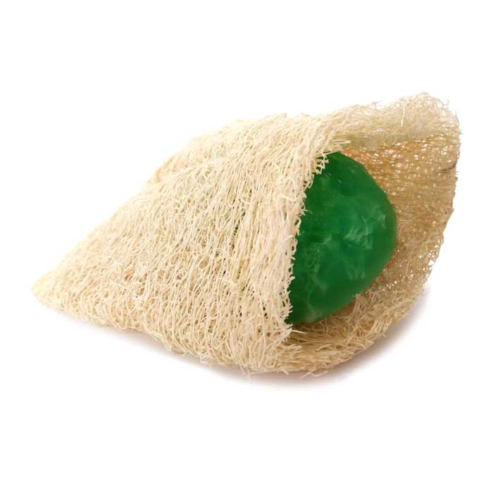 ESTUCHE NATURAL DE LUFFA PARA JABONES