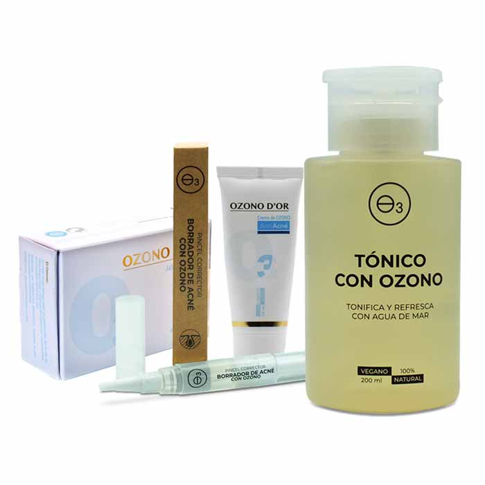 TRATAMIENTO ANTI ACN NATURAL con Ozono